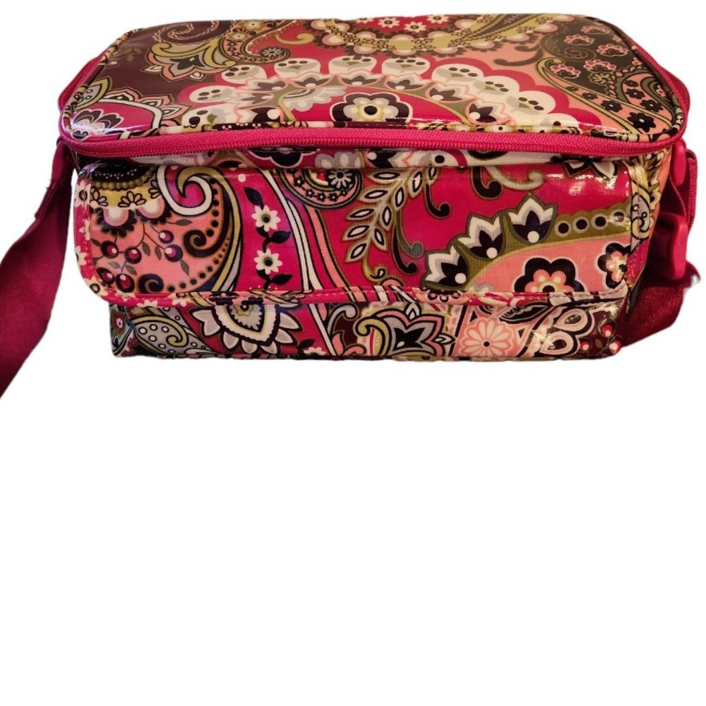 🔥🔥EUC: Vera Bradley floral print waterproof lunch bag🔥🔥